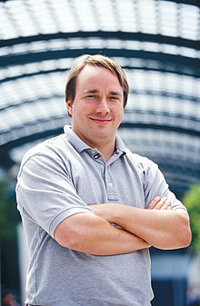 Linus Torvalds in 2002