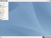 Xubuntu 6.06 LTS Dapper Drake, the first official Xubuntu release